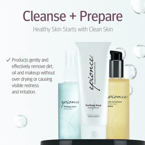 Epionce Gentle Foaming Cleanser - Hydrating Face Wash & Makeup Remover for Normal to Combination Skin