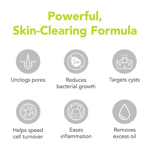 Humane Benzoyl Peroxide Acne Body Wash - 10% Maximum Strength Treatment for Face & Body - 8 Fl Oz - Vegan & Cruelty-Free