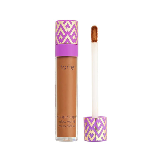 Tarte Shape Tape Glow Wand - Sheer Liquid Highlighter with Mineral Pigments & Shea Butter for Radiant Skin | Vegan & Cruelty-Free