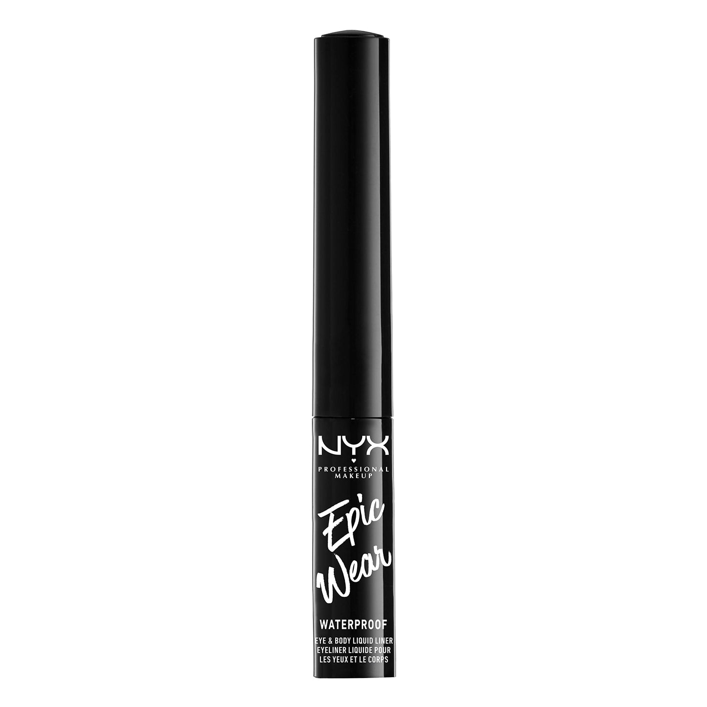 NYX PROFESSIONAL MAKEUP Epic Wear Metallic Liquid Liner, Long-Lasting Waterproof Eyeliner - Brown Metal