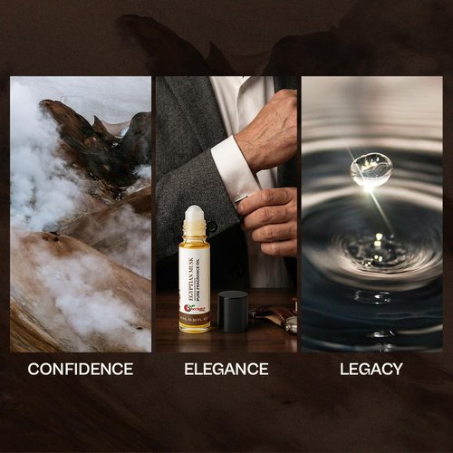 NY Spice Shop Egyptian Musk Fragrance - Soft Floral Musk Oil Blend for Enduring Aroma | Traditional Arabic Perfume