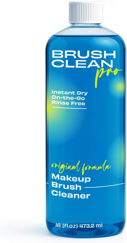 Original Makeup Brush Cleaner - Quick-Drying, Rinse-Free Formula for Professional Use | 16 oz