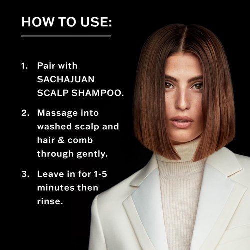 SACHAJUAN Scalp Conditioner - Relieve Dry Itchy Scalp & Dandruff with Salicylic Acid & Rosemary Oil