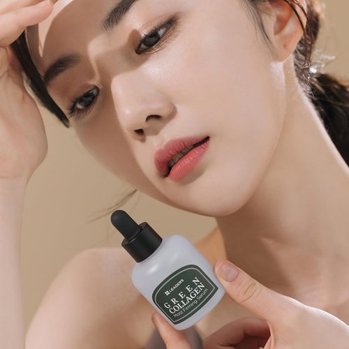 Leaders Green Collagen Serum - Vegan Anti-Aging Moisturizer for Firm Skin | 30ml