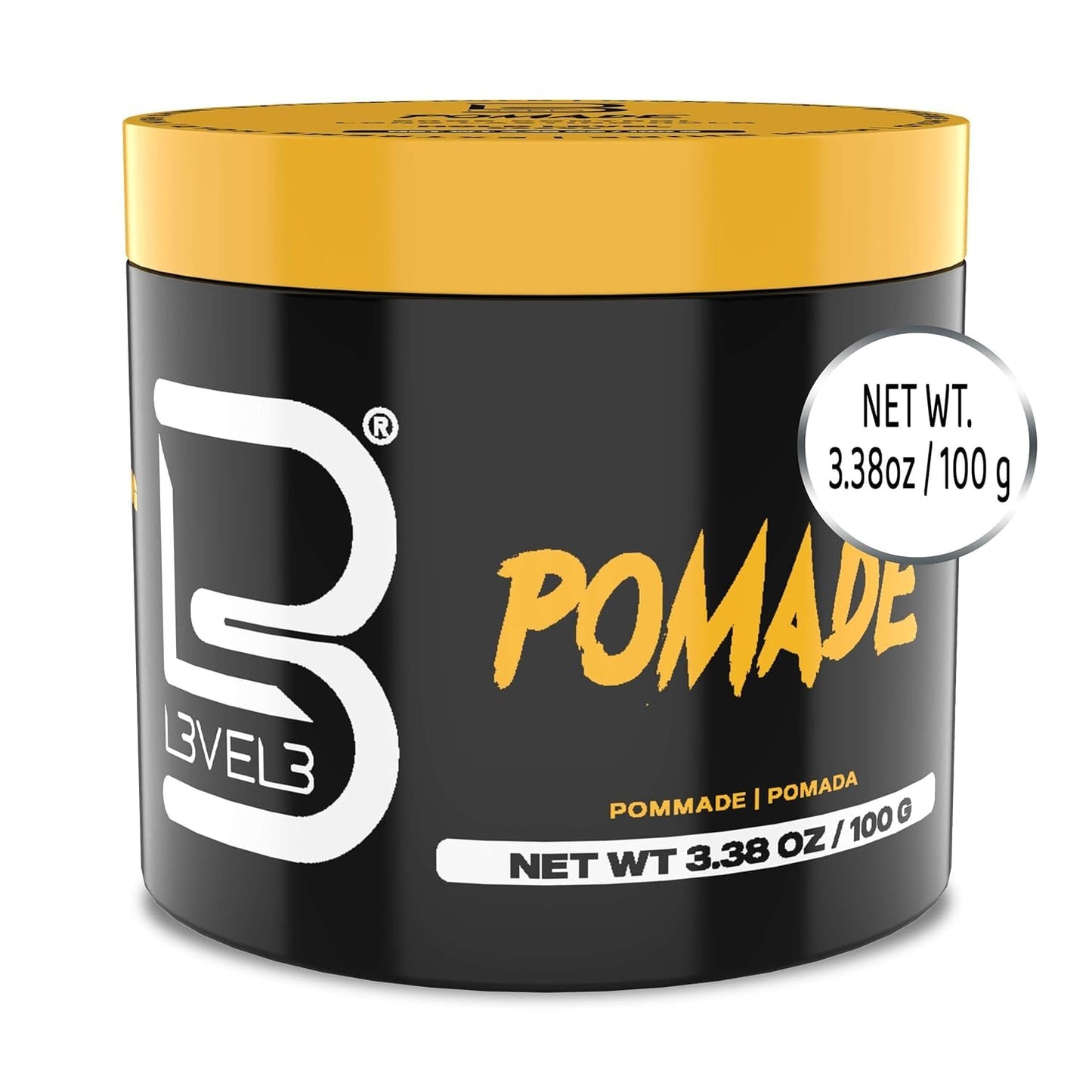 L3 Level 3 Pomade - Long-Lasting Hold for Enhanced Hair Strength and Volume