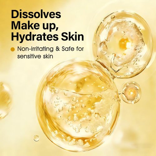 Regine Switzerland Micellar Water - Vitamin C Face Cleanser & Makeup Remover for All Skin Types - 16.9 Fl Oz