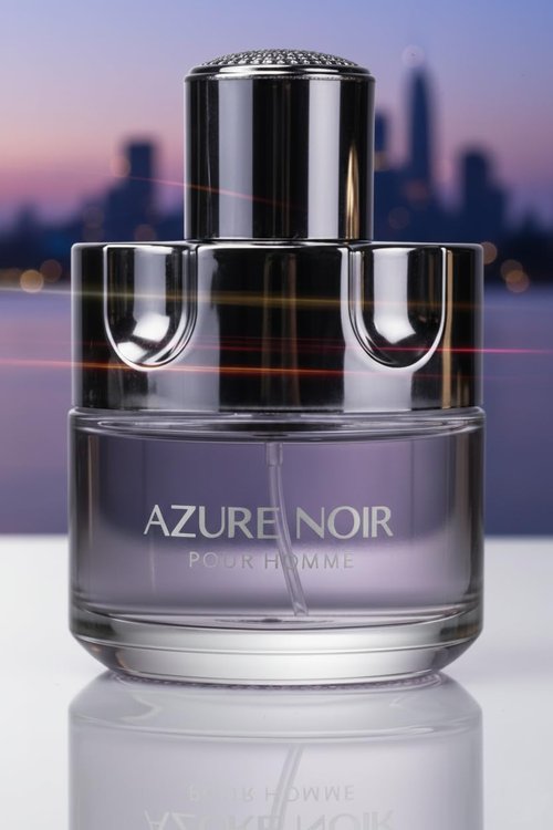 AZURE NOIR POUR HOMME Cologne - Long Lasting Eau de Toilette Fragrance for Men | 3.4oz/100ml Natural Spray