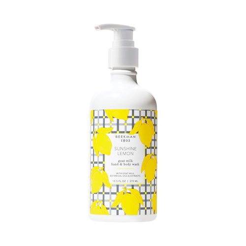 Beekman 1802 Goat Milk Hand Soap - Moisturizing Liquid Soap for Sensitive Skin | Sunshine Lemon 12.5 fl oz