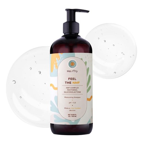 HairTry Hydrating Shampoo - Nourishing Scalp & Hair Care with Polyplant Complex | 16.90 Fl. Oz (500 ml)