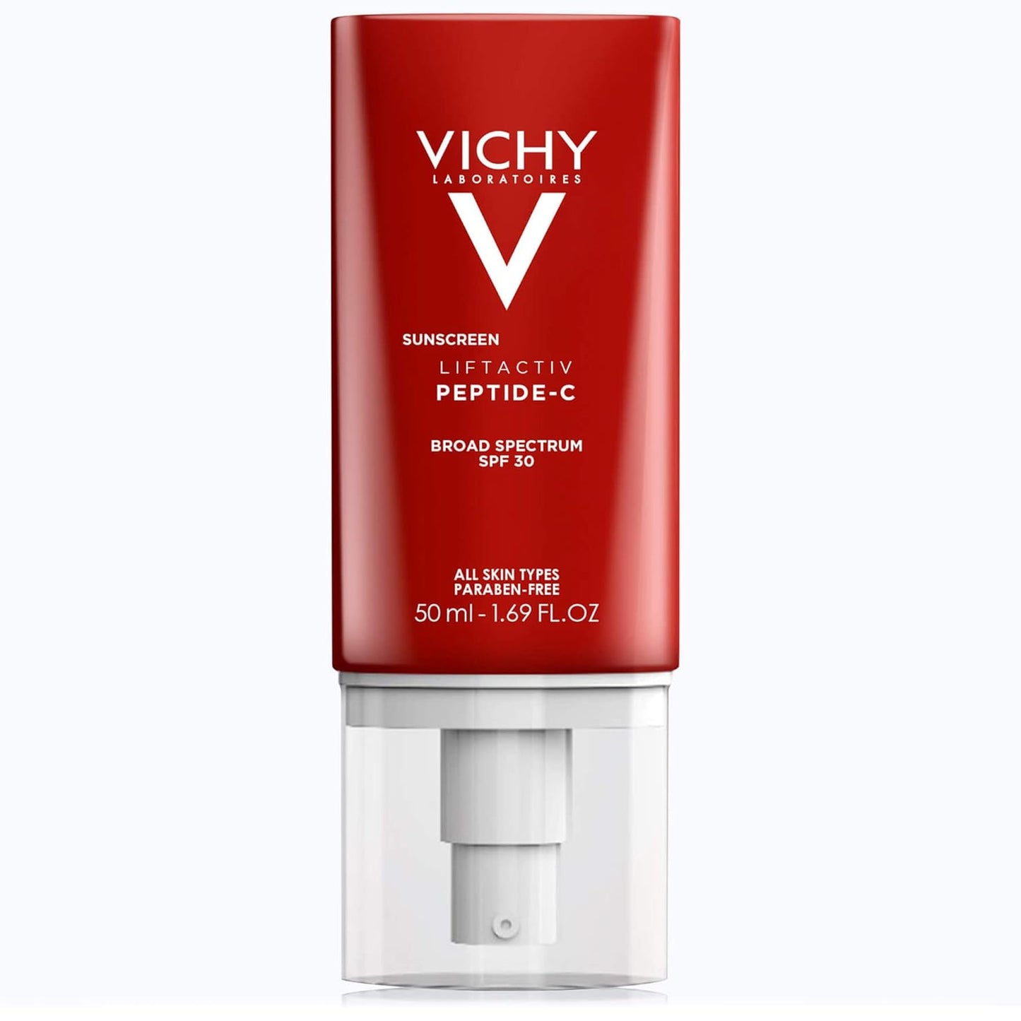 Vichy LiftActiv Peptide-C Face Sunscreen Moisturizer - SPF 30 Anti-Aging Cream with Peptides & Vitamin C