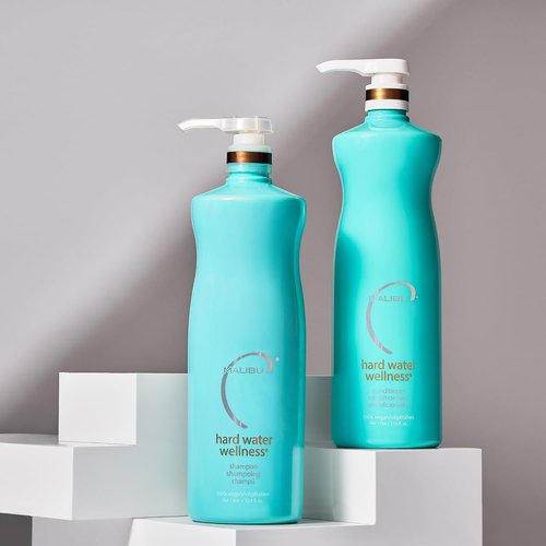 Malibu C Hard Water Wellness Conditioner - Sulfate-Free Formula for Enhanced Moisture & Shine