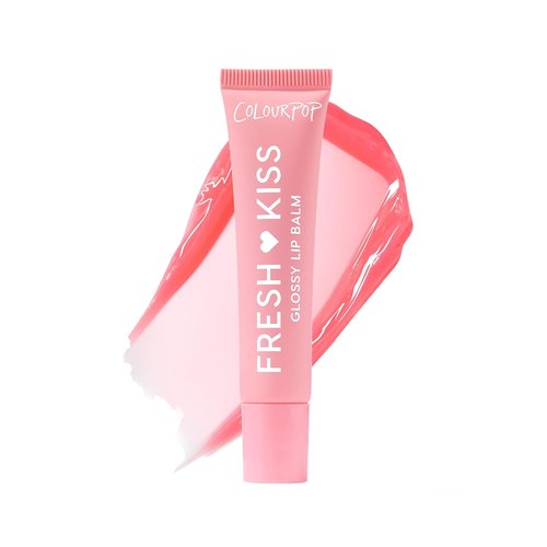 ColourPop Fresh Kiss Glossy Lip Balm - Hydrating Formula with Peptides & Vitamin E - Strawberry Milk (0.49 oz)
