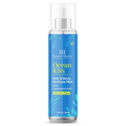 Botanic Hearth Ocean Kiss Hair Perfume - Long-Lasting Alcohol-Free Body Mist for All-Day Freshness | 3.4 Fl Oz