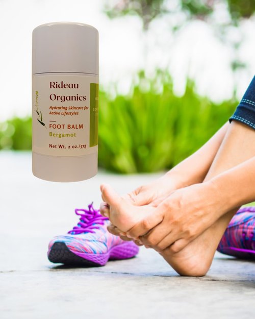 Rideau Organics Bergamot Foot Stick, 2 oz