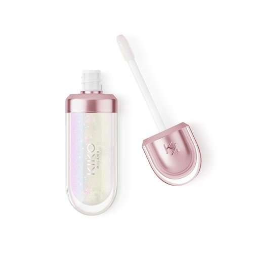 Kiko Milano 3D Hydra Lip Oil - Hydrating & Nourishing High-Shine Treatment with Vitamin E - 6.5ml