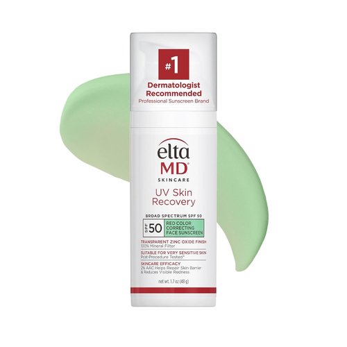 EltaMD UV Skin Recovery Sunscreen SPF 50 - All Mineral Zinc Oxide Formula for Sensitive Skin