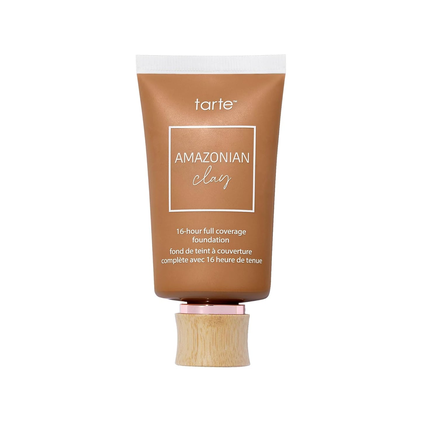 Tarte Amazonian Clay Foundation - 16-Hour Full Coverage, Matte Finish, Hydrating Formula with Vitamin E