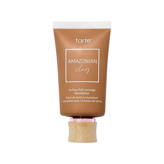 Tarte Amazonian Clay Foundation - 16-Hour Full Coverage, Matte Finish, Hydrating Formula with Vitamin E