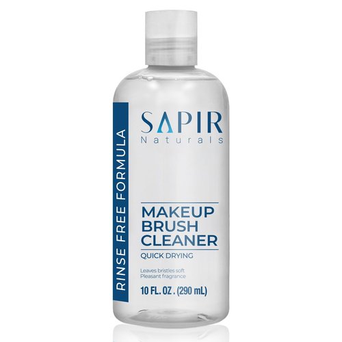 Bare Essentials Premium Makeup Brush Cleaner Liquid - 10 oz | Ultimate Solution for Cosmetic Brushes