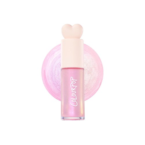 ColourPop Hi-Lite Dewy Liquid Highlighter - Ultra-Reflective Illuminator for Glowy Summer Makeup - Pink Pony (0.38 oz)