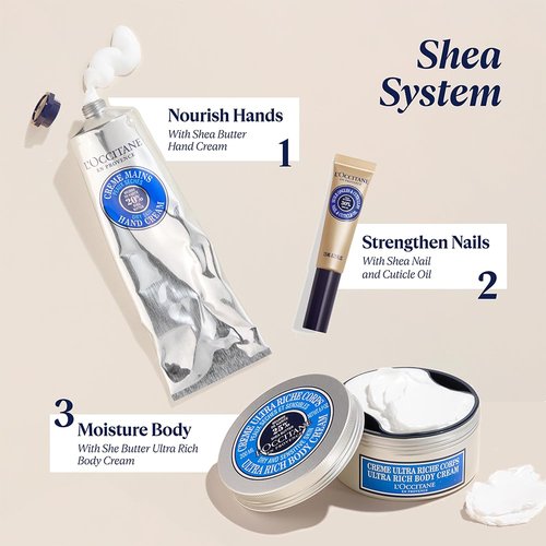 L'OCCITANE Organic Shea Butter Hand Cream - Nourishing & Fast-Absorbing, Non-Greasy Formula, 20% Rich Moisture