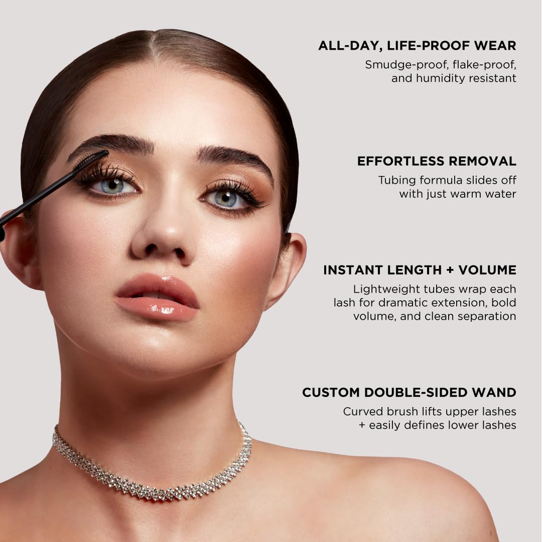 Sigma Beauty Lash Icon Mascara - Lengthening & Volumizing, Smudge Resistant, Curved Wand, Black