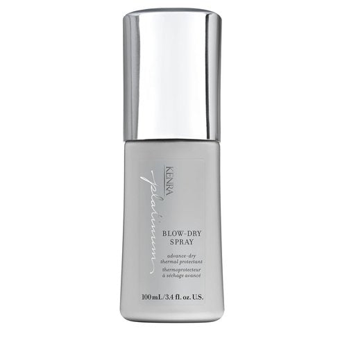 Kenra Platinum Blow-Dry Spray - Time-Saving Heat Protectant | Smooths, Detangles & Softens | For Medium To Coarse Hair