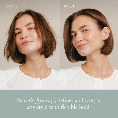 RŌZ Evergreen Styling Cream - Lightweight Hydrating Hair Cream for Smoothing Flyaways & Sculpting Styles | Vegan, 2 fl oz
