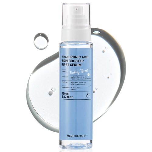 Meditherapy Hyaluronic Acid Serum - Ultra Hydrating Face Moisturizer | 150ml for Glowing Skin & Anti-Aging