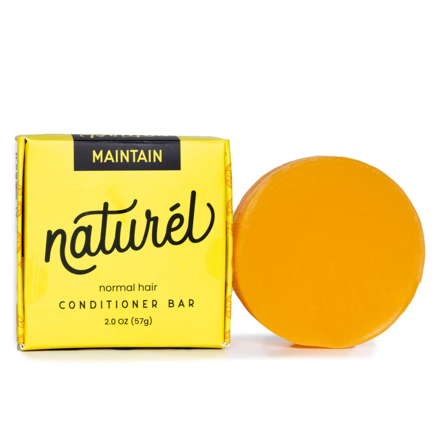 NATURÉL Naturel Maintain Conditioner Bar, Conditioner Bar for Hair Growth and Shine, Vegan, Zero Waste, Cruelty Free, Made in USA