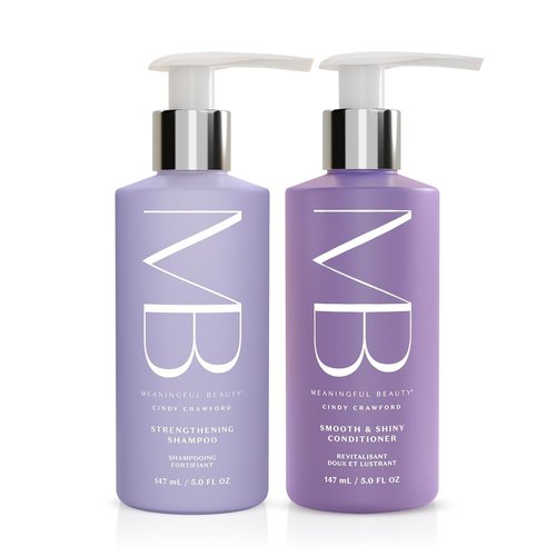Meaningful Beauty Deluxe Age-Proof Haircare System - Travel Size for Nourished Scalp & Stronger Hair
