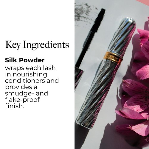 Borghese Superiore State-of-the-Art Mascara - Thickening, Conditioning & Lengthening Black Mascara, Smudge- & Flake-Free, Suitable for Sensitive Eyes