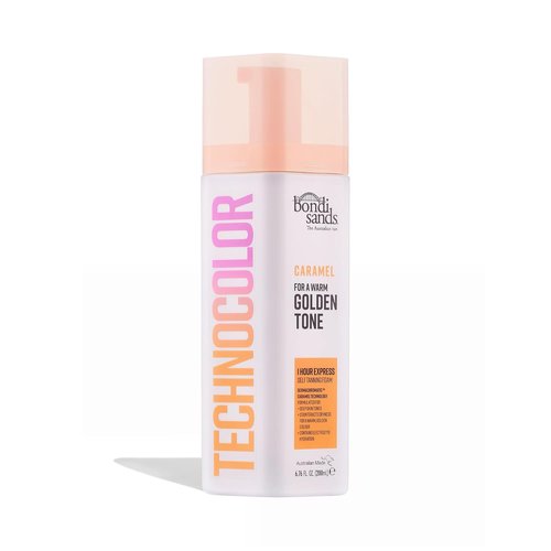 Bondi Sands Technocolor Self Tanning Foam - 1 Hour Express Formula for Hydrated, Natural Glow | 4 Shades Available