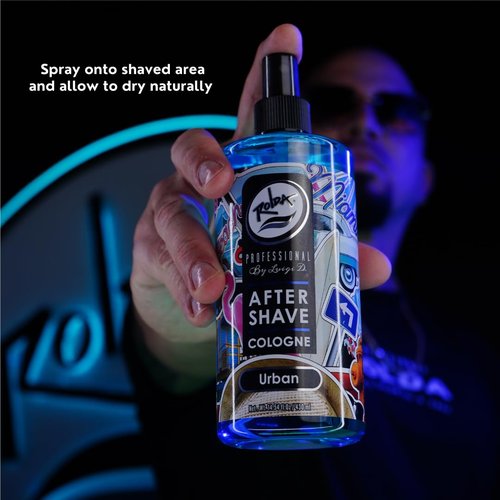 Rolda Urban After Shave Tonic Cologne Spray for Men - Soothing Post-Shave Formula, Refreshing Scent (14.54oz | 430ml)