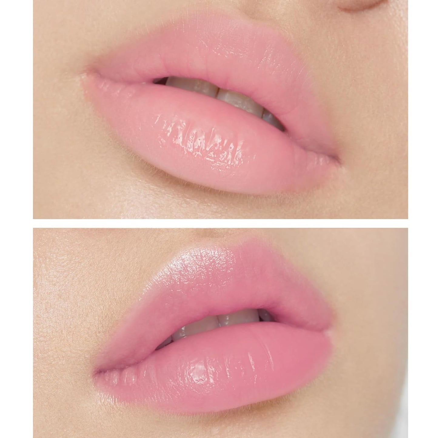 TONYMOLY Petit Bunny Lip Gloss - Long Lasting Lip Crayon with Vitamin E | Juicy Strawberry & Peach