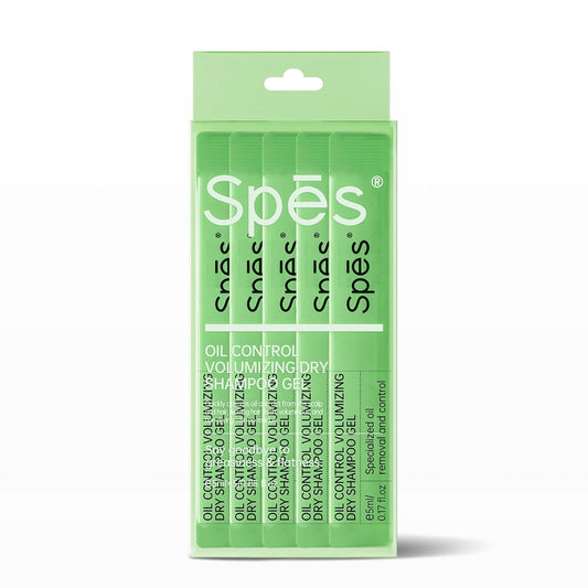 Skiennix Dry Shampoo - Oil Control Volumizing Gel with 24-Hour Oil Control | 5ml x 5, Cedar Scent