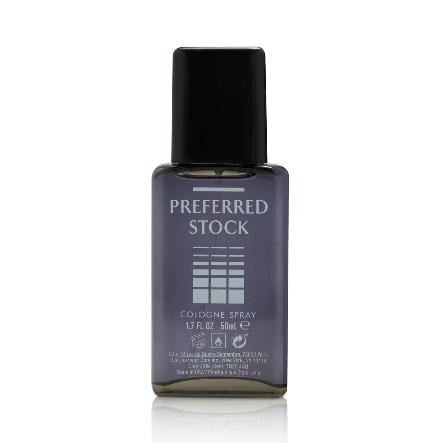 Stetson Preferred Stock Cologne Spray for Men - Leathery Woody Aroma with Cypress & Sandalwood - 1.7 Fl Oz