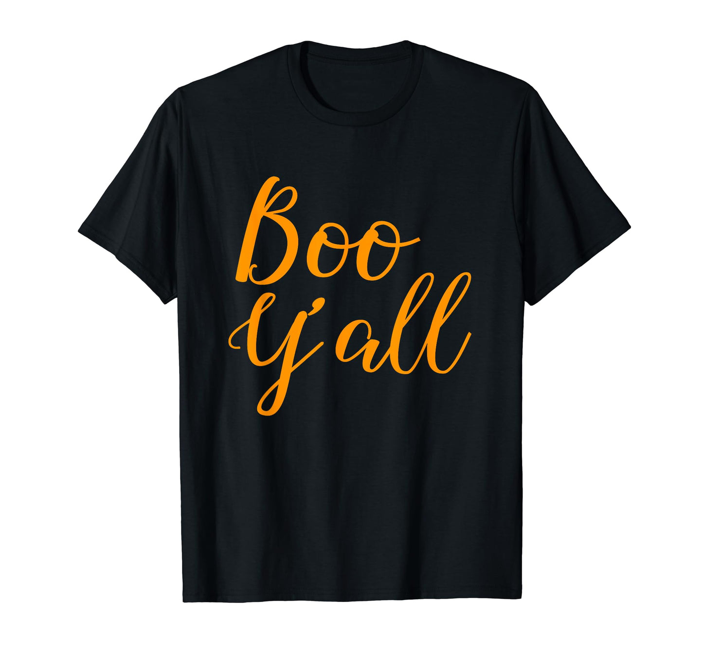 Boo Y'all Shirt Funny Halloween Costume Southern TShirt T-Shirt