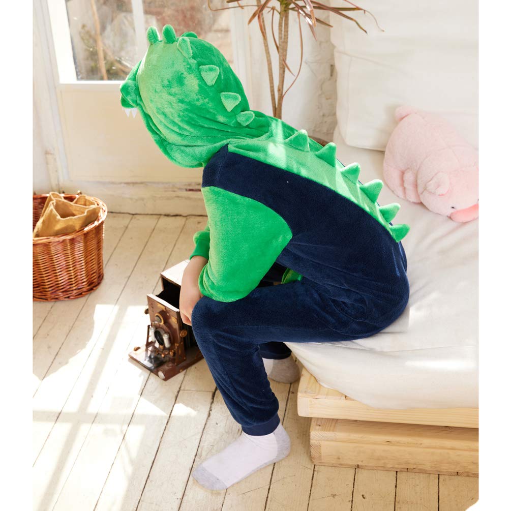 COSUSKET Dinosaur Costume for Kids, Child Onesie Pajamas Cosplay