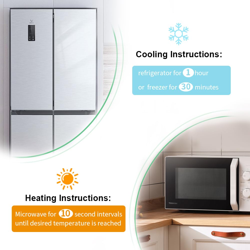 CONBELLA Cold Face Eye Masks Ice Face Mask Hot Cold Compress For Dark Circles, Puffiness, Migraines, Headache, Stress, Redness, Cooling Face Masks For Women Man, Skin Care