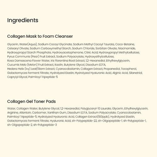 BIODANCE 7 Day Glow Up Kit: Collagen Gift Set for Glass-Skin, Korean Skin Care with Mask to Foam Cleanser, Toner Pads, Moisturizer, Gel Masks, All-in-One Skin Care Set