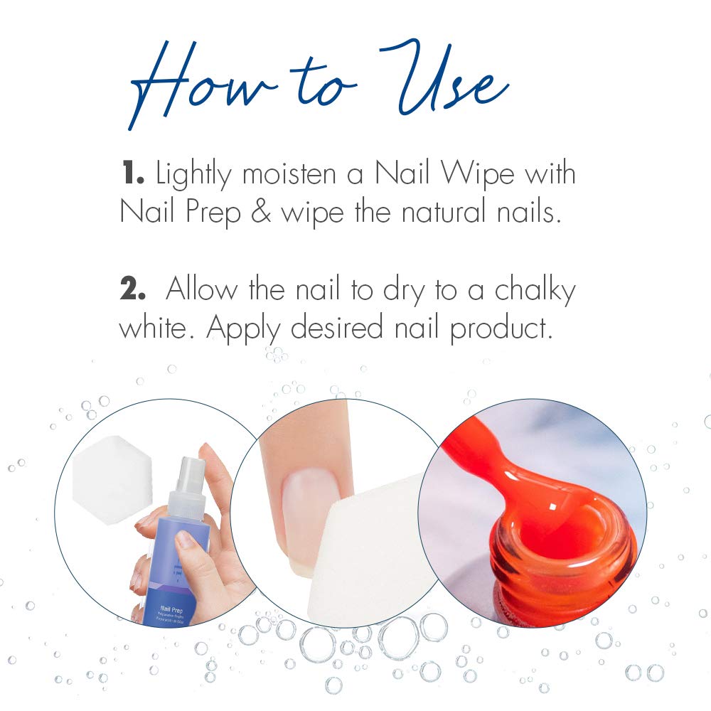 IBD Nail Prep Dehydrate Spray - Nail Dehydrator & Cleanser for Acrylic, Gel & Dip Powder | 4 oz
