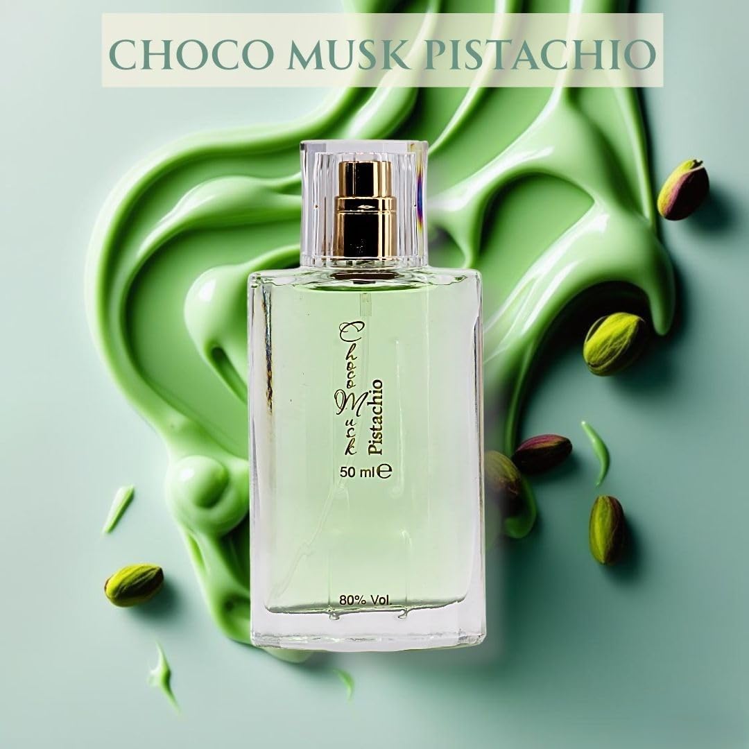 VENEZIO PROFUMO Choco Musk Gift Set, 3 Pack Eau De Parfum Collection, Chocolate Pistachio & Marshmallow Fragrances, 50ml Each