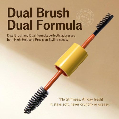 Hard Fix Hair Mascara - Strong Hold Taming Wand for Precision Styling | Non-Greasy All-Day Fix