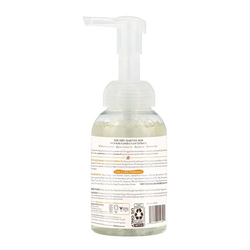 Babo Botanicals Foaming Hand Soap - Fragrance-Free with Manuka Oil & Aloe Vera - Ideal for Sensitive Skin