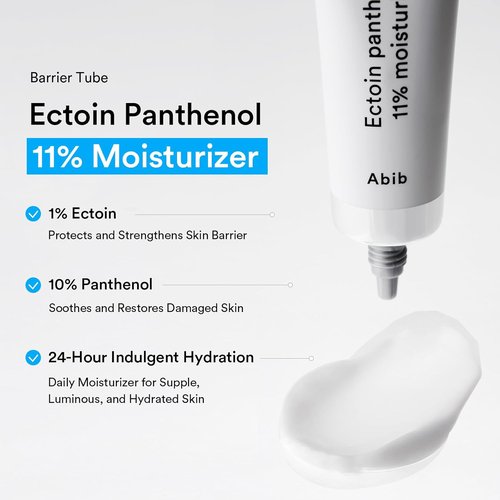 Abib Ectoin Panthenol 11% Moisturizer - Hydrating Skin Barrier Cream | 1.69 fl. oz. (50 mL)