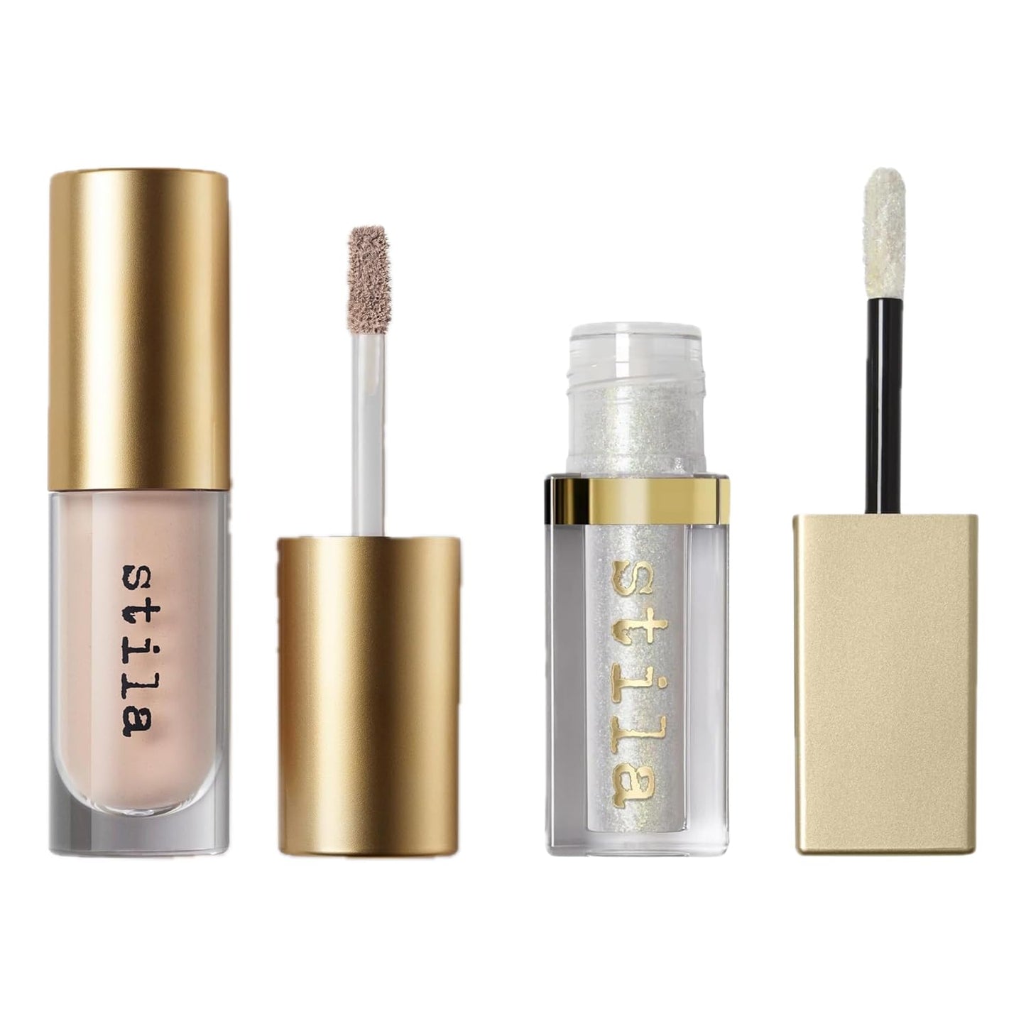 Stila Magnificent Metals Glitter And Glow Liquid Eye Shadow - Perlina & Liqua-Play™ Eye Shadow - Crema Matte