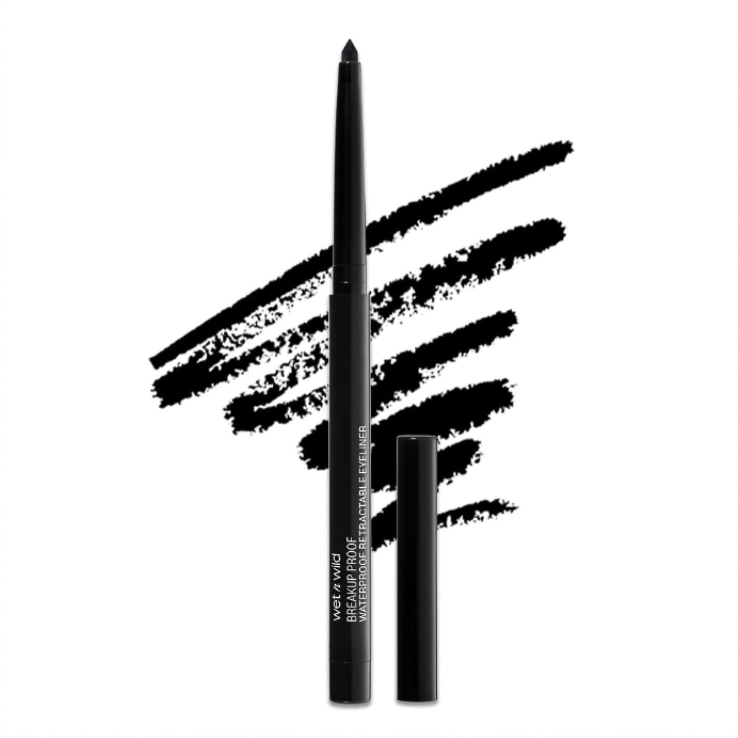 Wet n Wild Mega Last Gel Eyeliner - Waterproof, Ultra Pigmented, 16-Hour Smudge-Proof | Charcoal