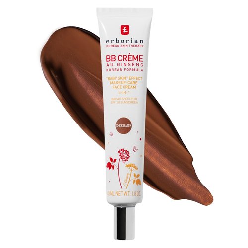 Erborian BB Cream Matte Beauty Balm - SPF 20 Tone-Evening Korean Skincare Makeup, Hydrating & Concealing