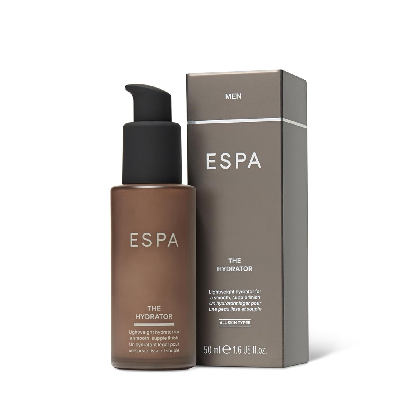 ESPA Hydrator for Men - 50ml Moisturizer with Hyaluronic Acid & Vitamin E for Deep Hydration